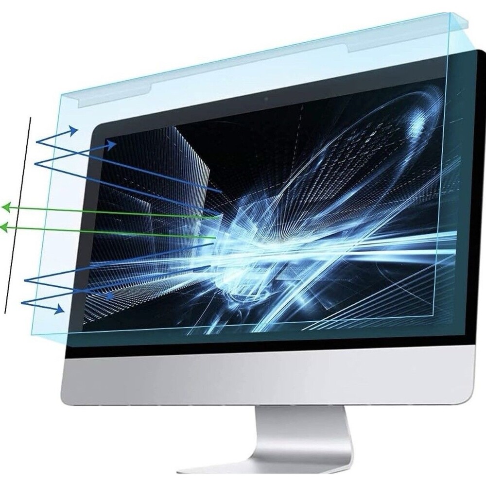Anti Blue Light Screen Protector Cover For Desktop Computer Monitor (16:9) 21.5”
